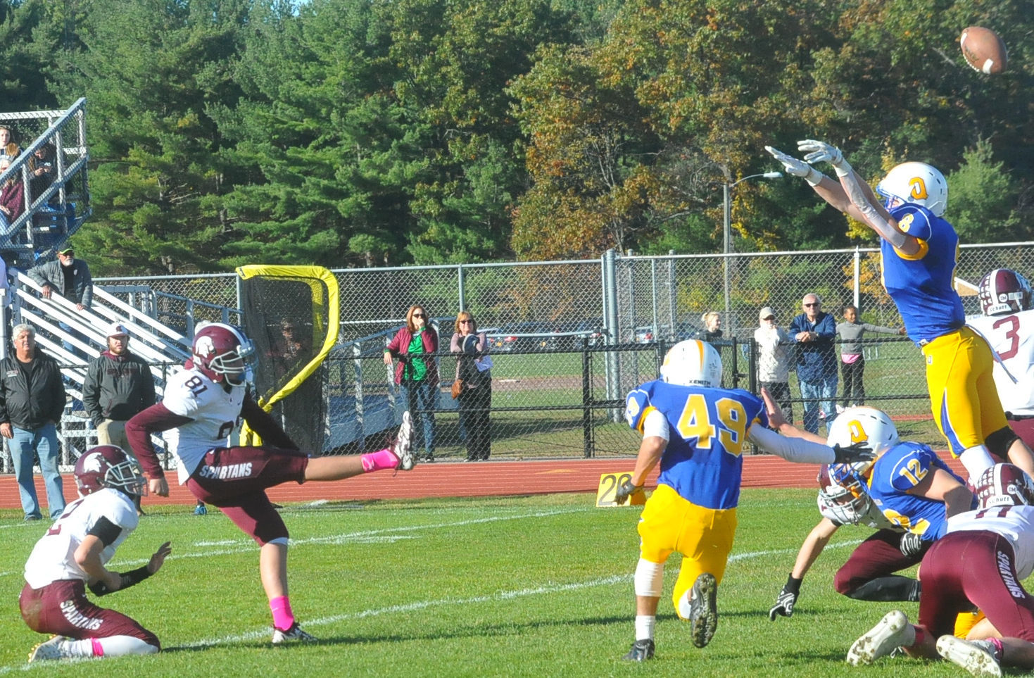 Football: Burnt Hills vs. Queensbury